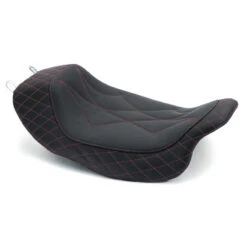 Mustang 75130AB Revere Journey Diamond Solo Seat For Harley FL Touring (2008-)