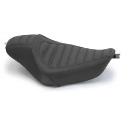 Mustang 75131 Revere Journey Stripe Solo Seat For Harley Sportster '04-'21