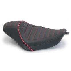 Mustang 75131AB Revere Journey Stripe Solo Seat For Harley Sportster '04-'21
