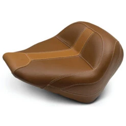 Mustang 75376MV Standard Touring Solo Seat, Brown For Indian Scout/Sixty '15-'21