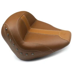Mustang 75389MV Standard Touring Solo Seat, Brown For Indian Scout/Sixty '15-'21