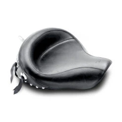 Mustang 75473 Wide Touring Solo Seat, Studs For Harley-Davidson Dyna Glide