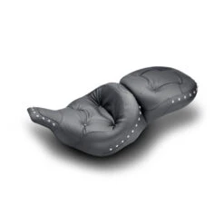 Mustang 75570 One Piece Wide Touring Regal Seat, Studs For Harley-Davidson FLHT/FLTR