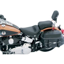 Mustang 76046 One Piece Seat With Studs For Harley-Davidson Softail (2000-current)
