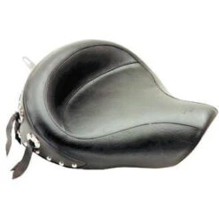 Mustang 76116 Wide Touring Solo Seat, Studs For Harley-Davidson Dyna (2006-current)