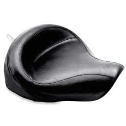Mustang 76117 Wide Touring Solo Seat, Black For Harley Dyna '06-'17