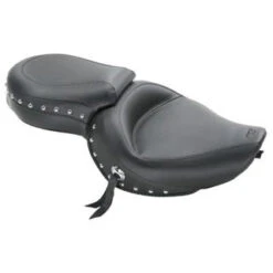 Mustang 76140 Wide Touring Seat, Studs For Harley-Davidson XL Sportster