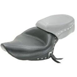 Mustang 76153 Wide Touring Solo Seat, Studs 4.5 GL For Harley-Davidson XL Sportster
