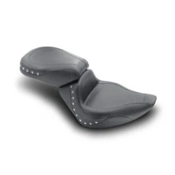 Mustang 76253 Sport Touring Rear Seat, Studs For Harley-Davidson Softail (2006-current)