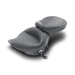 Mustang 76403 Wide Touring Seat, Studs For Harley-Davidson Softail (2006-current)