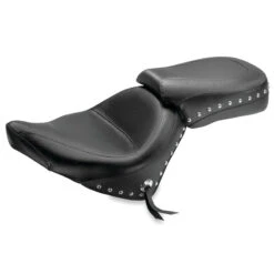 Mustang 76510 Standard Touring Two-Piece Seat, Black For Victory Vegas/Kingpin/8-Ball