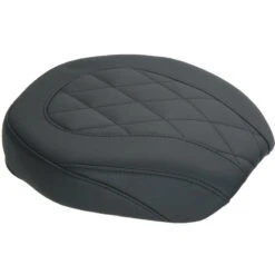 Mustang 76705 Wide Tripper Passenger Seat In Diamond Pattern For Harley-Davidson Dyna