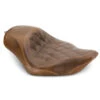 Mustang 76730 Wide Tripper Solo Seat, Brown For Harley Sportster '04-'21