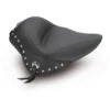 Mustang 76750 Wide Touring Solo Seat For Harley Softail Blackline / Slim