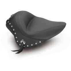 Mustang 76750 Wide Touring Solo Seat For Harley Softail Blackline / Slim