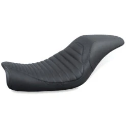 Mustang 76770 Tripper Fastback One-Piece Seat, Black For Harley Dyna '06-'17