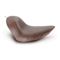 Mustang 76786 Tripper Solo Seat, Distressed Brown For Harley-Davidson FXST, FLSTF And FLSTSB
