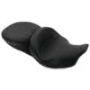 Mustang 76861 Super Touring Summit One-Piece Seat, Black For Harley FL Touring '08-'21