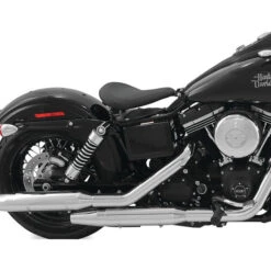 Mustang 76867 Spring Solo Seat, Black For Harley Dyna '06-'17