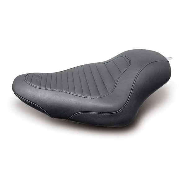 Mustang 76954 Tripper Solo Tuck And Roll Seat For Harley-Davidson XL Sportster