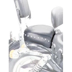 Mustang 79116 Wide Touring Recessed Rear Seat, Studs For Harley-Davidson XL Sportster