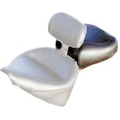 Mustang 79134 Wide Touring Vintage Recessed Rear Seat For Harley-Davidson Softail