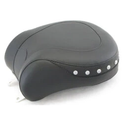 Mustang 79259 Sport Touring Recessed Rear Seat, Studs For Harley-Davidson Softail