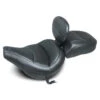 Mustang 79330 Standard Touring Solo Seat, Backrest For Harley FLHC & Deluxe FLDE (2018-)