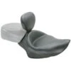 Mustang 79429 Wide Touring Vintage Solo Seat, Backrest 4.5 GL For Harley-Davidson XL Sportster