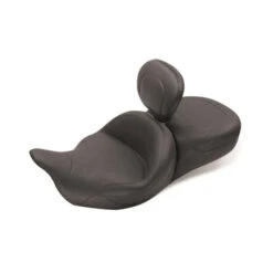 Mustang 79556 Super Touring Vintage Seat, Backrest For Harley-Davidson FLHT/FLTR/FLHR/FLHX