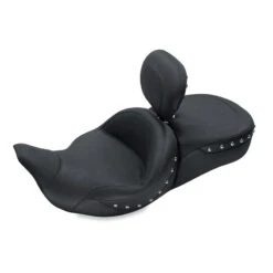 Mustang 79579 Super Touring Seat, Black For Harley FL Touring (2008-)