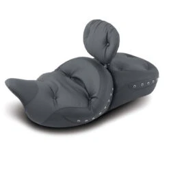 Mustang 79609 Super Touring Seat, Black For Harley FL Touring (2008-)