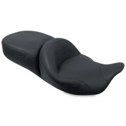 Mustang 79640 Super Touring One-Piece Seat, Heated For Harley FL Touring '08-'21