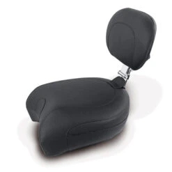 Mustang 79676 Vintage Recessed Passenger Seat, Backrest For Harley-Davidson FL Touring