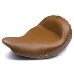 Mustang 79766MV Standard Touring Solo Seat W/ Backrest For Indian Chief/Chieftain