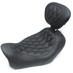 Mustang 79799 Wide Tripper Solo Seat For Harley Softail Fat Bob (2014-2017)