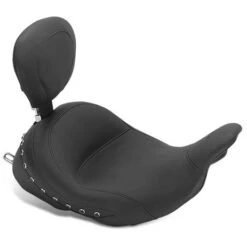 Mustang 79912 Lowdown Touring Solo Seat, Black For Harley FL Touring (2008-)