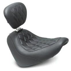Mustang 83016 Wide Tripper Solo Seat For Harley-Davidson Fat Bob (2018-)