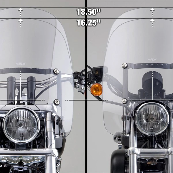 National Cycle N21303 Spartan Quick Release Windshield For Indian Scout (2015-) - Image 4