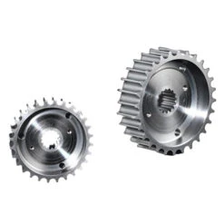 NLC IS-20230 Offset Front Belt Pulley For Indian Scout (2015-) W/ 240 Mm Tire