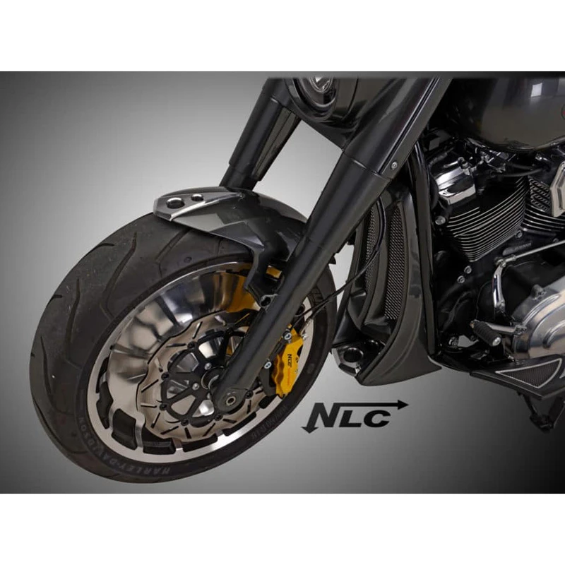 NLC ST-1040-3 Engine Spoiler, Black For Harley Softails (2018-) - Image 4