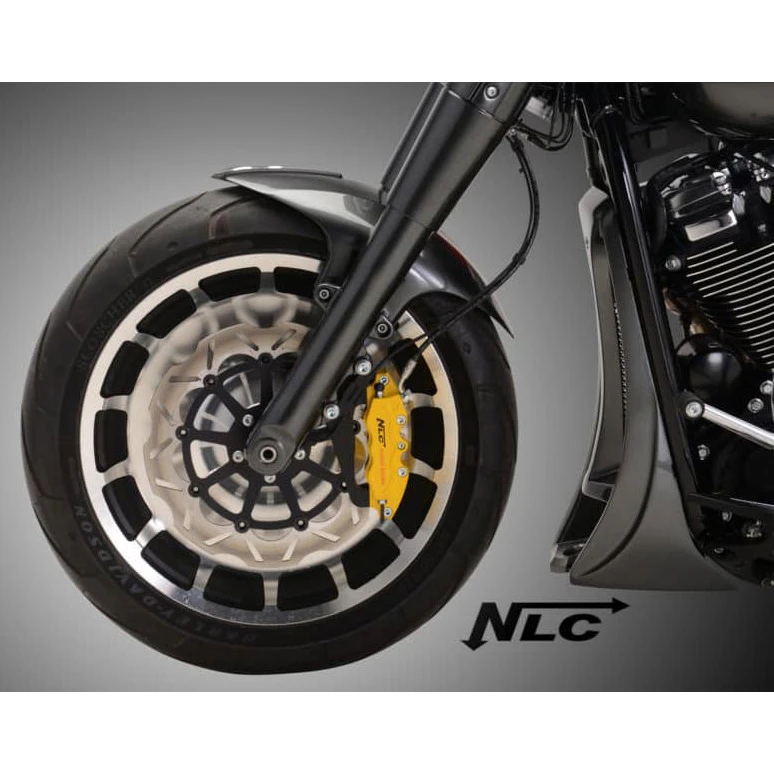 NLC ST-1040-3 Engine Spoiler, Black For Harley Softails (2018-) - Image 5
