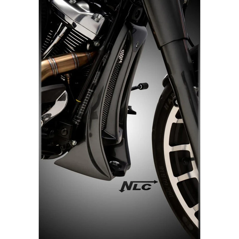 NLC ST-1040-3 Engine Spoiler, Black For Harley Softails (2018-) - Image 8
