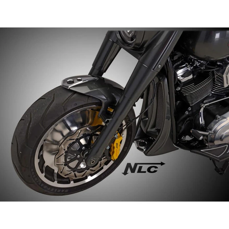 NLC ST-1040-3 Engine Spoiler, Black For Harley Softails (2018-) - Image 9