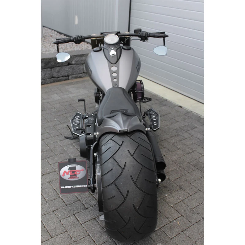 NLC ST-40540 Speed Rear Fender Kit For Harley Softail (2008-2017) Except Breakout - Image 4