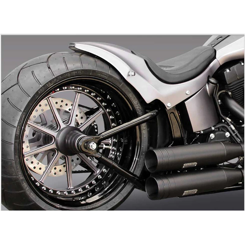 NLC ST-40540 Speed Rear Fender Kit For Harley Softail (2008-2017) Except Breakout - Image 5