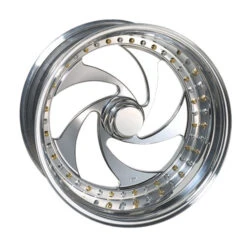 NLC WHEEL-TWISTER-3 3 Piece Twister Motorcycle Wheel For Indian And Harley Davidson