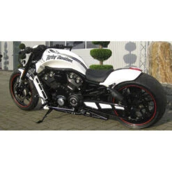 NLC VR-3001-3A1 Cut Out Aluminum Swingarm, Black For V-Rod W/ 280-300mm Tire '02-'06
