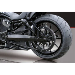 NLC VR-3002-3B3 Smooth Aluminum Swingarm, Black For Harley V-Rod W/ 360 Mm Tire