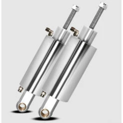 Platinum 0000-TBF Polished Air Ride Bleed Feed Suspension Kit For Harley Twin Cam / Softail '00-'17